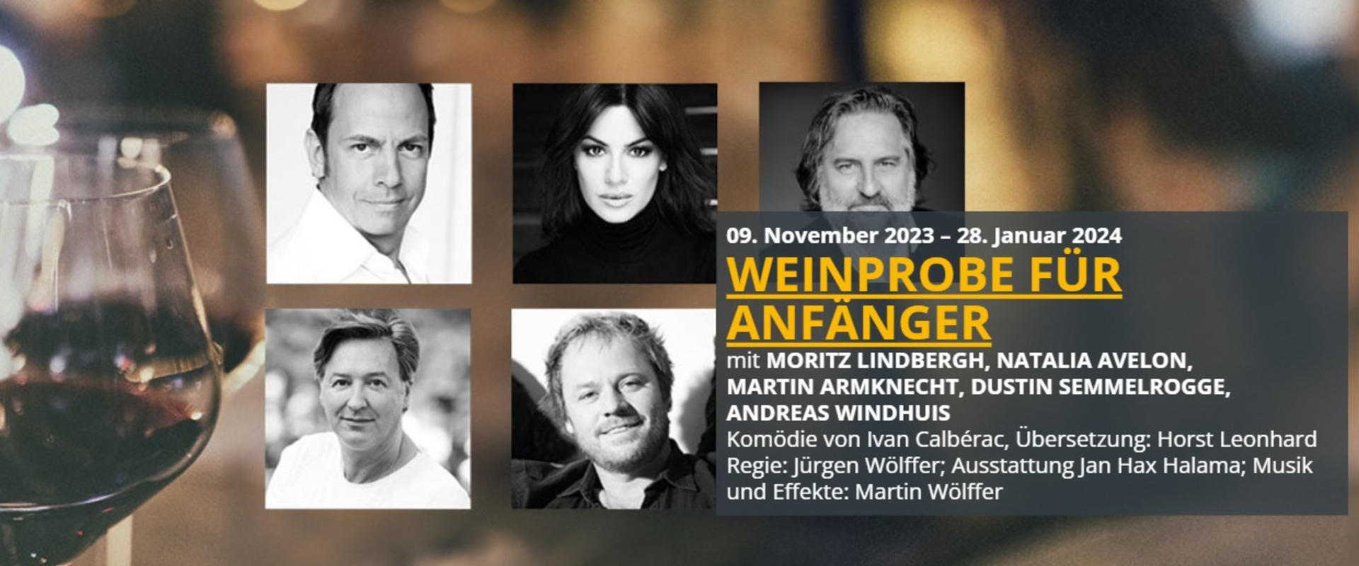 Weinprobe für Anfänger  © Theater am Dom